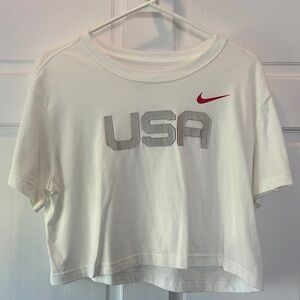 Nike USA crop top